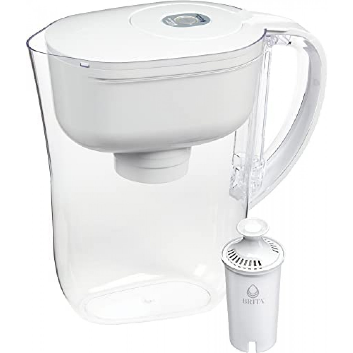 Brita Small 6 Cup Water Filter Pitcher with 1 Brita