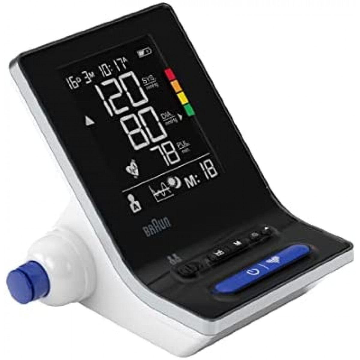 Braun ExactFit 3 Upper Arm Blood Pressure Monitor with