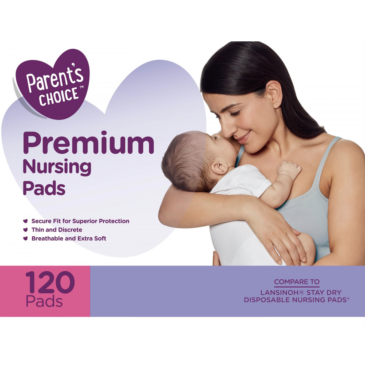 Parent's Choice Everyday Basic Nursing Pads, 66 Count 