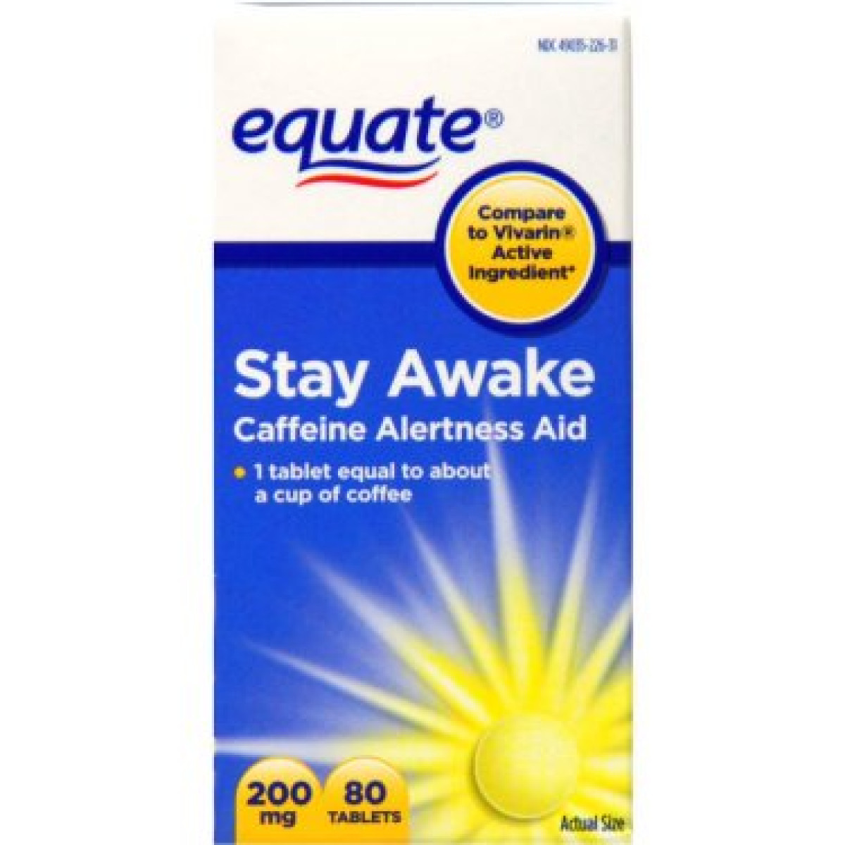 equate stay awake ingredients