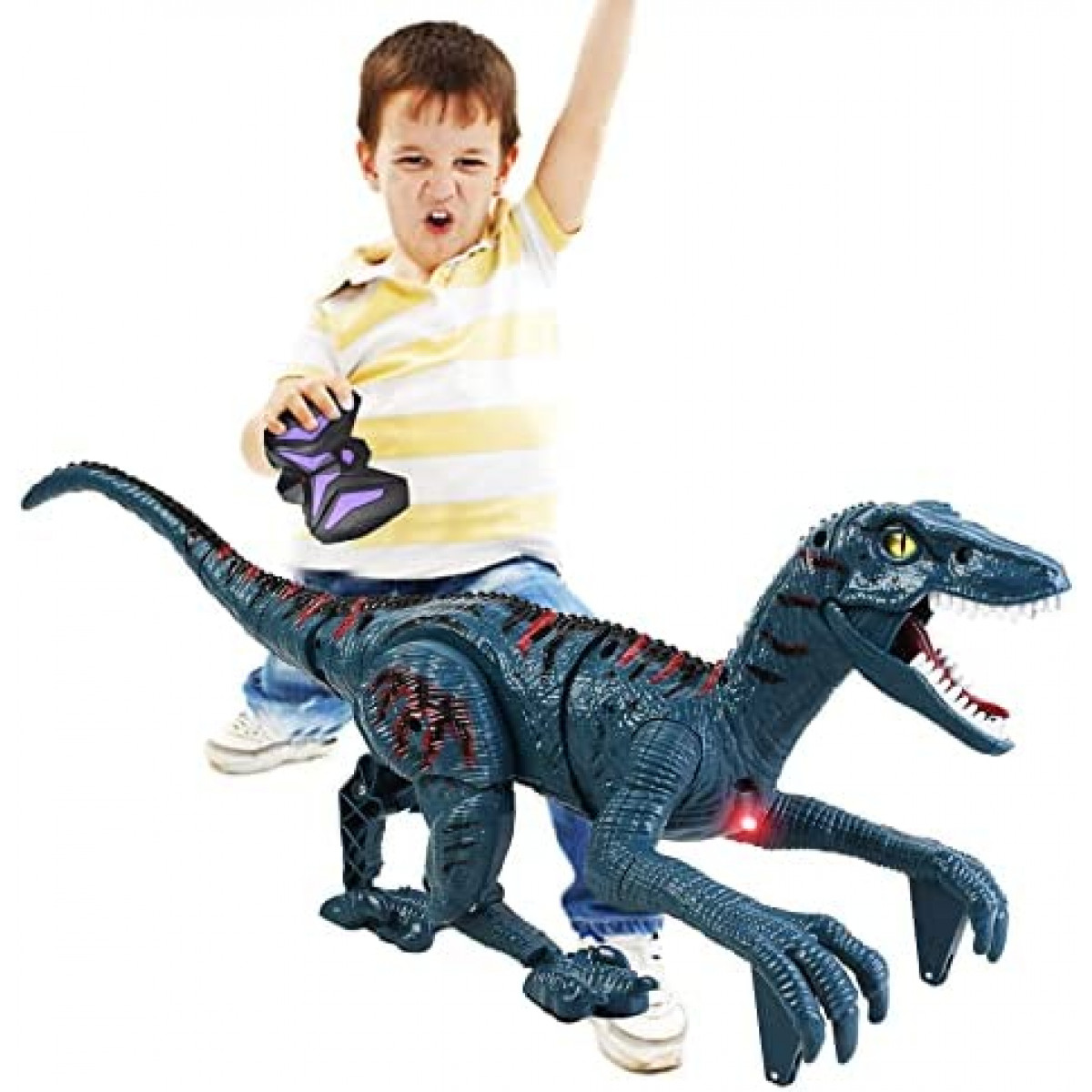 Remote Control Dinosaur Toy for Kids 5-7 8-12 - RC