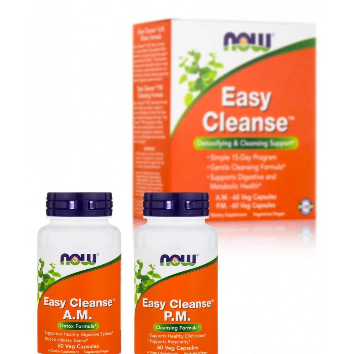 NOW Easy Cleanse 120 Vegetarian Capsules