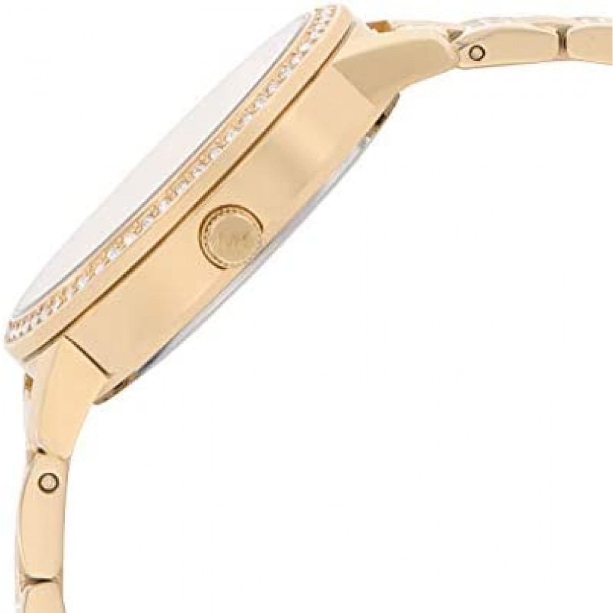 Michael Kors Women's Melissa Three-Hand Gold-Tone Stainless Steel Watch