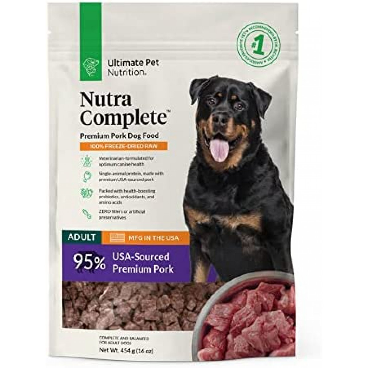 Ultimate Pet Nutrition Nutra Complete, 100% Freeze 