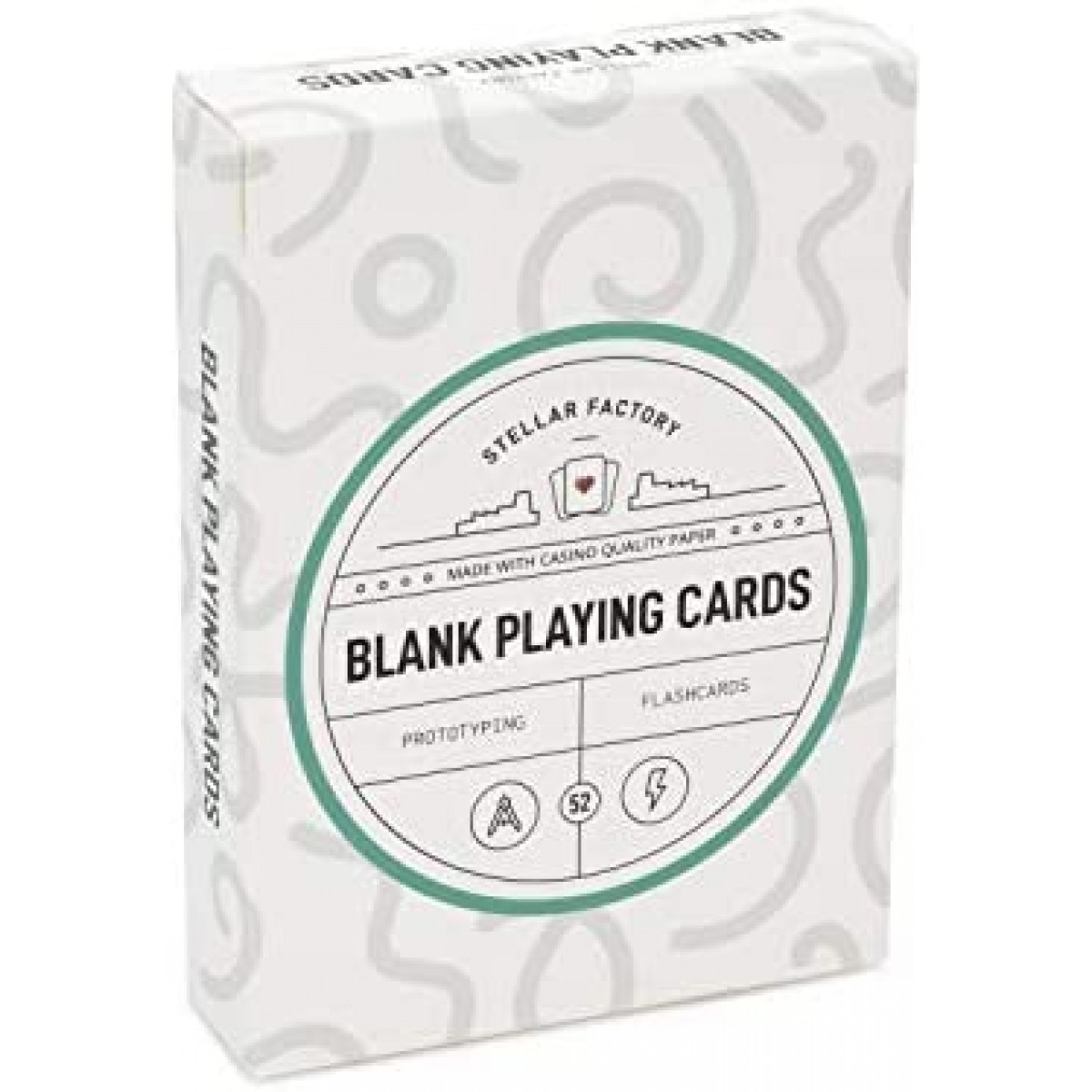 Stellar Factory Premium Blank Playing Cards - Game Design, Prototyping, and Flashcards