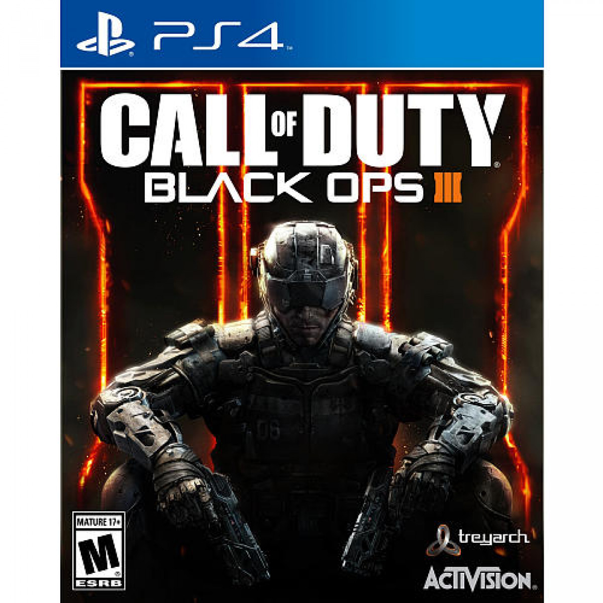 sony ps4 call of duty black ops iii game cartidge