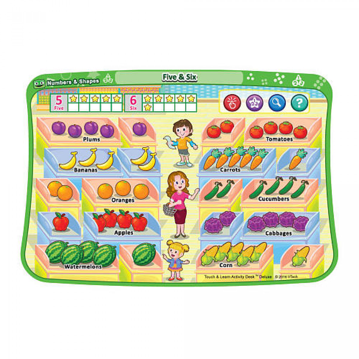touch & learn activity desk deluxe
