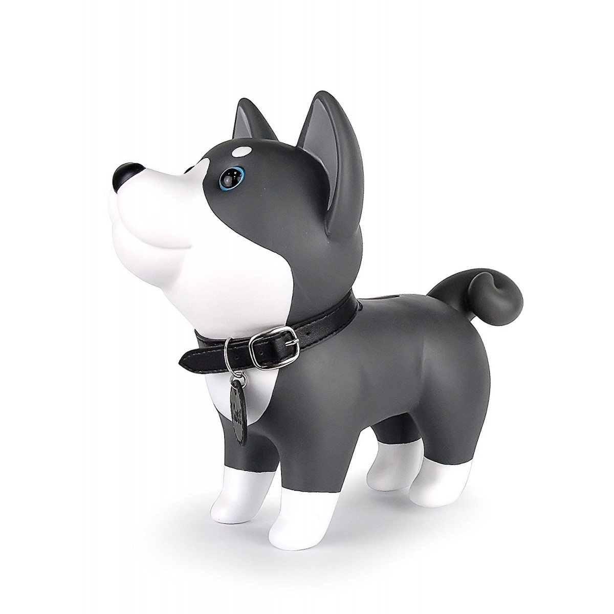 DomeStar Cute Dog Piggy Bank, Husky