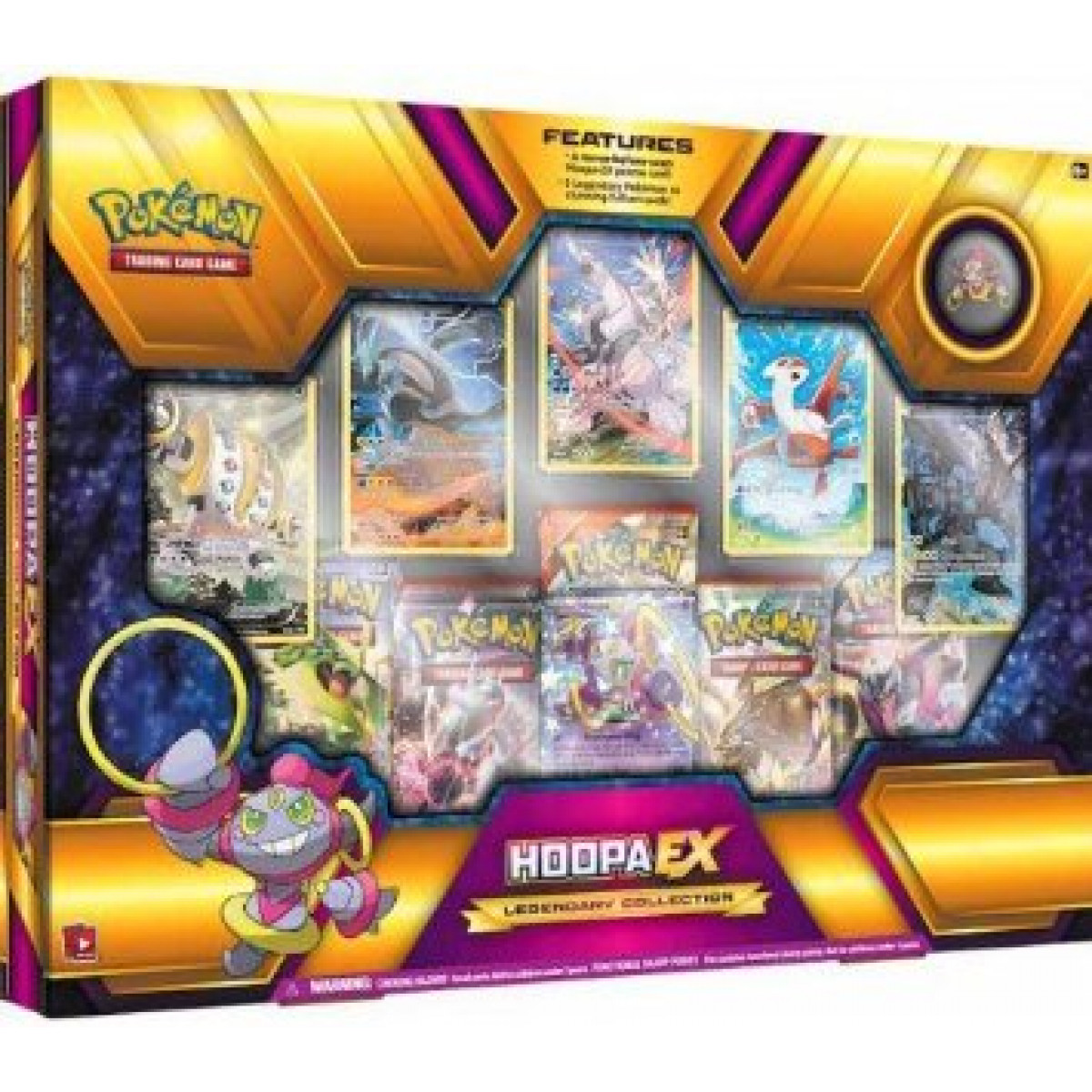 Pokemon Center Pokemon TCG Hoopa EX Legendary Premium Collection Box Sealed