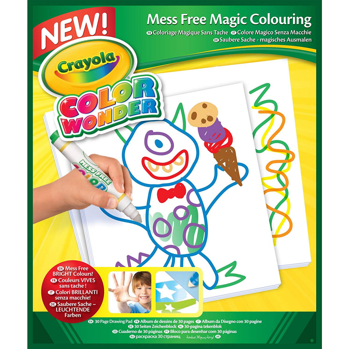 Crayola Color Wonder, Mess Free Coloring Pad, Refill