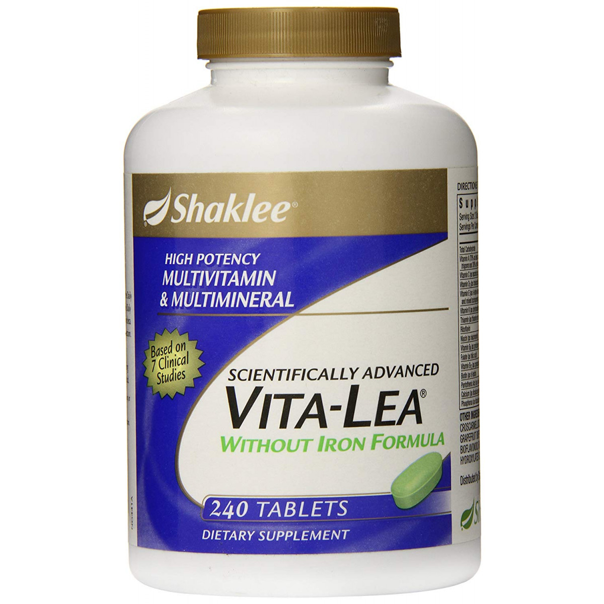 Shaklee Vita-Lea Without Iron 240 ct.