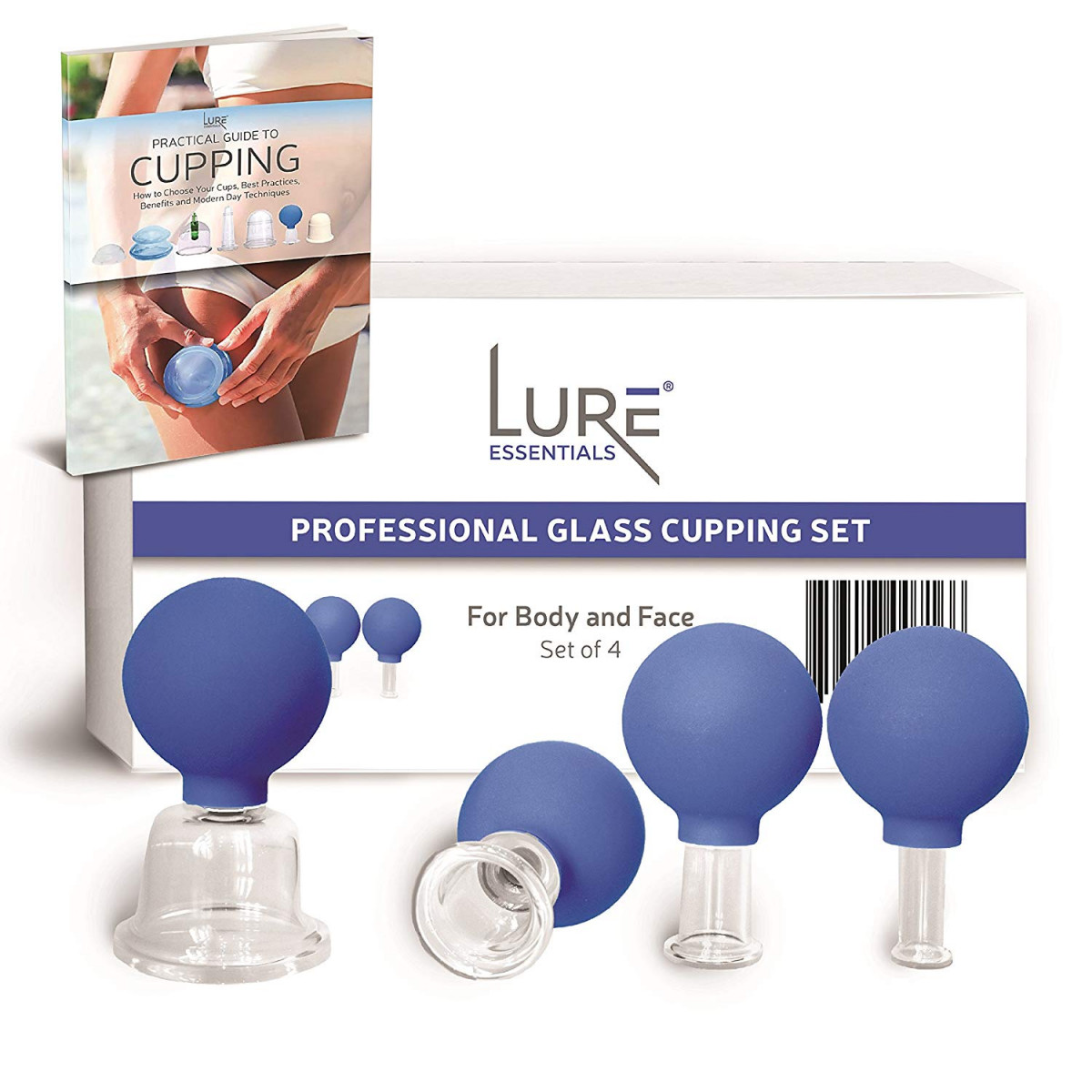 Face and Body Glass Cupping Therapy Set for Face