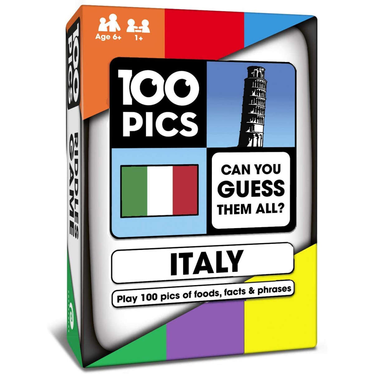 100 PICS Italy Quiz Game - Educational Travel Trivia