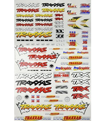 Traxxas 9950 Team Traxxas Decal Sheet