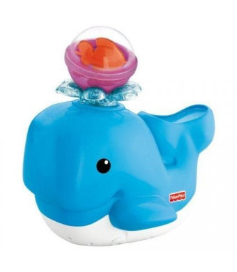 Fisher-Price Brilliant Basics Spray 'n Lights Bath Whale