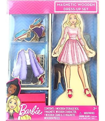 Barbie Magnetic Wooden Dress Up