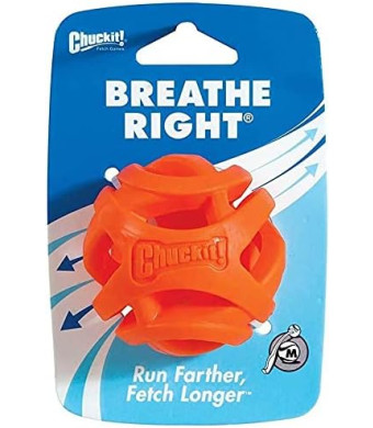 (2 Pack) Chuckit! Breathe Right Fetch Ball (Medium)