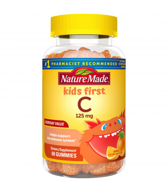 Nature Made Kids First Vitamin C Gummies 60 Count, Orange