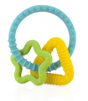 Nuby Chewy Charms Silicone Teether,