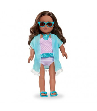 MY LIFE AS 18-inch Doll BEACH VACATIONER - African American