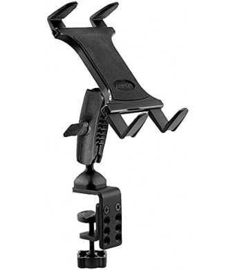 Arkon Tablet Clamp Mount for Tripods Carts Tables Desks for iPad Air 2 iPad 4 3 2 iPad Pro Retail Black