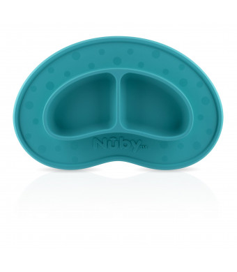 Nuby Sure Grip Silicone Miracle Mat 2 Section Plate