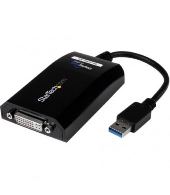 Startech USB32DVIPRO USB 3.0 to DVI/VGA External Video Card Multi Monitor Adapter