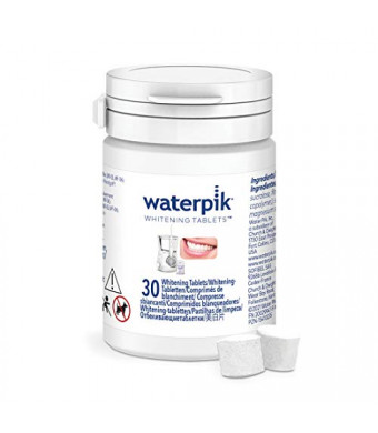 Waterpik Whitening Water Flosser Refill Tablets (30 Count) - Only for the Waterpik Whitening Flosser, Packaging May Vary