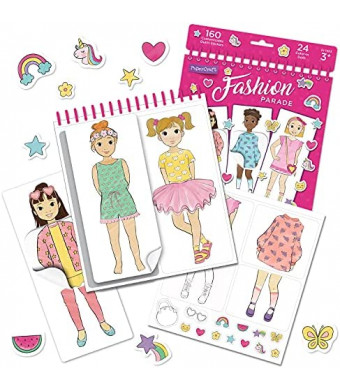 Educational Insights PaperCraft Fashion Parade, Paper Dolls, Fashion Boutique Toy, Ages 3+