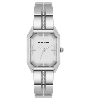 Anne Klein Women's Premium Crystal Accented Bracelet Watch