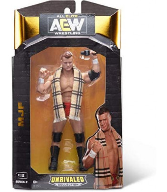 All Elite Wrestling Unrivaled Collection MJF - 6.5-Inch AEW Action Figures - Series 2