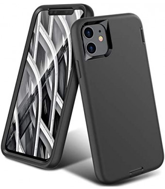 ORIbox Case Compatible with iPhone 11 Case, Soft-Touch Finish of The Liquid Silicone Exterior Feels