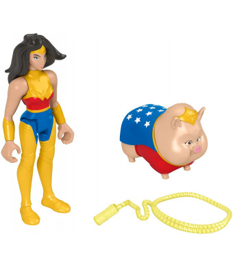 Fisher-Price DC League of Super-Pets Wonder Woman & Pb