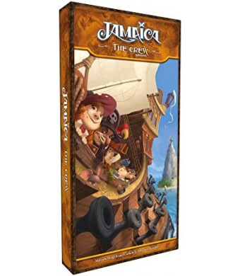 Jamaica The Crew Board Game Expansion | Strategy Game | Family Board Game for Adults and Kids | Pirate Adventure Game | Ages 8+ | 2-6 Players | Average Playtime 30-60 Minutes | Made by Space Cowboys