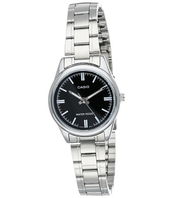 Casio Women's LTP-V005D-1AV Stainless Steel Analog Watch