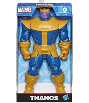 Marvel Thanos Toy 9.5-inch Scale Collectible Super Hero Action Figure, Toys for Kids Ages 4 and Up