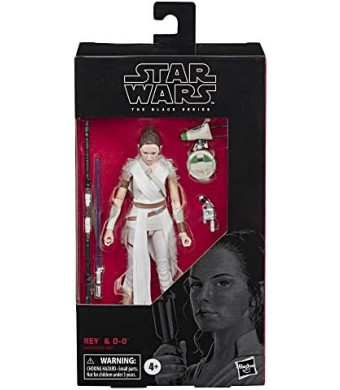 STAR WARS The Black Series Rey Toy 6" Scale Collectible Action Figure, Kids Ages 4 & Up