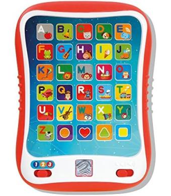 Kids Learning Tablet Toy Learn ABCs Sounds Letters Shapes Music & Words 2 Year Old Interactive Toy Smart Alphabet Educational Toddler Learning Tablet