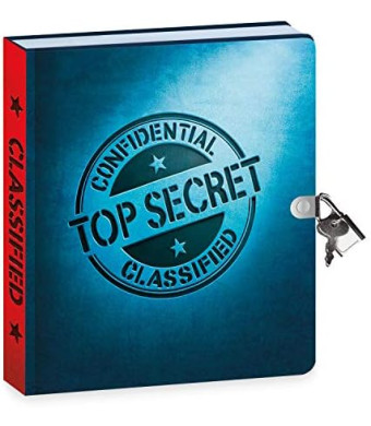 Peaceable Kingdom Top Secret Diary with Invisible Ink Pen