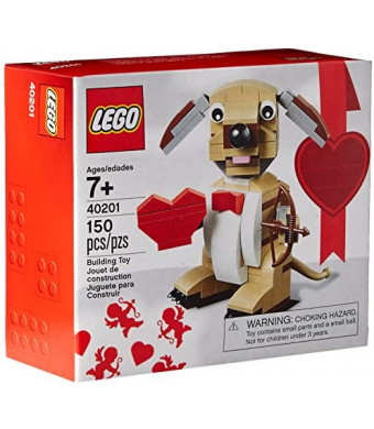 LEGO Bricks & More Valentines Cupid Dog 40201 Building Kit