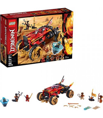 LEGO NINJAGO Katana 4x4 70675 Building Kit (450 Pieces)