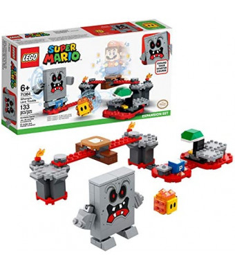 LEGO Super Mario Whomp’s Lava Trouble Expansion Set 71364 Building Kit; Toy for Kids to Enhance Their Super Mario Adventures with Mario Starter Course (71360) (133 Pieces)