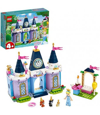 LEGO Disney Cinderella’s Castle Celebration 43178 Creative Building Kit, New 2020 (168 Pieces)