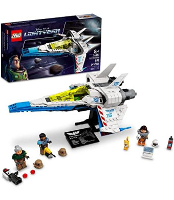 LEGO Disney Pixar's Lightyear XL-15 Spaceship 76832 Buildable Model - Outer Space Toy with Buzz Minifigure, Sox The Cat Figure, Movie Inspired Set for Kid's Action and Imaginative Play Ages 8+