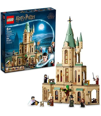 LEGO Harry Potter Hogwarts: Dumbledore’s Office 76402 Castle Toy, Set with Sorting Hat, Sword of Gryffindor and 6 Minifigures, for Kids Aged 8 Plus