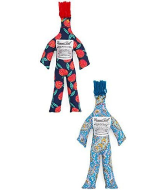 Dammit Doll - Classic Random Color, Stress Relief - Gag Gift - 2 Dolls