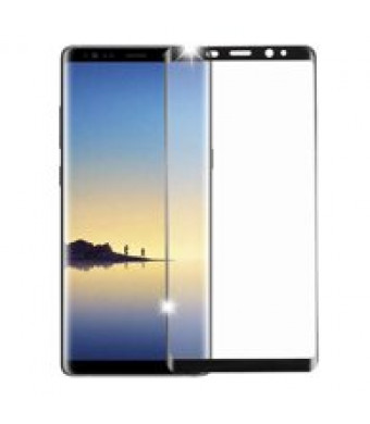 Black Tempered Glass Screen Protector For Samsung Galaxy Note 8 Phone