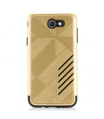 Gold Movement Double Layered Case For Samsung Galaxy Halo / Galaxy J7v Phone