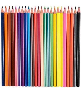 ArtCreativity Multi Colored Pencils - 24 Pack - Pre-Sharpened Coloring Pencil Set - Color Pencils for School Art Projects, Creative Play, Drawing - Great Gift Idea for Kids and Adults