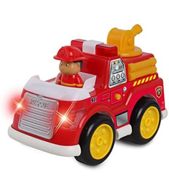 NKOK Junior Racers Lights & Sounds Fire Truck, Multi